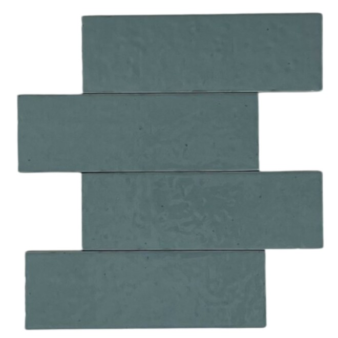 Equipe Ceramicas Kalma Powder Blue glans 6x18.6cm